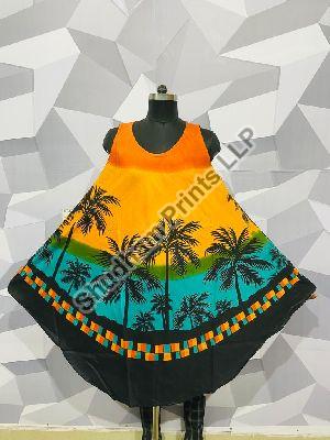 Rayon Long One Piece Dresses