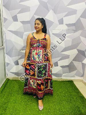 Rayon Long One Piece Dresses