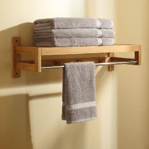 Wooden Towel Holder