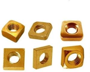 Brass Square Nut