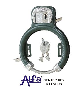 Center Key Bicycle Locks