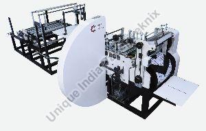 Large Two Color Paper Bag Making Machine