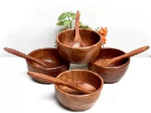 Wooden Serving Bowl