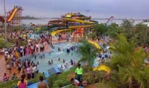 Amusement Park Water Slides