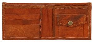 Mens Double Fold Leather Wallets