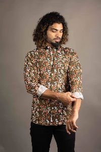 Stylish Fashionable Ajrakh Print Shirt
