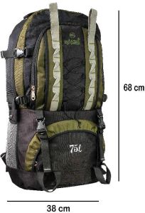 an75l khaki capsule trekking bag