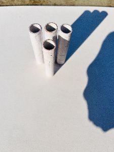 White craft paper tube