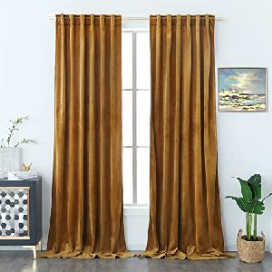 Brown Velvet Curtains