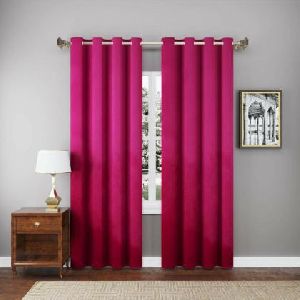 Pink Velvet Curtains