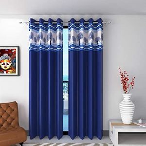 Polyester Punching Patch Curtains