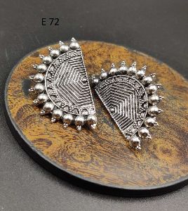 Oxdised earrings e72