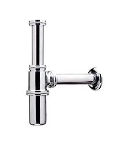 VEER Brass Wash Basin Bottle Trap , Heavy Duty With Stainless Steel Pipe