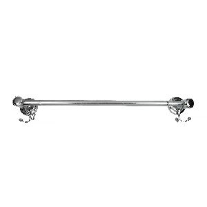 Veer Double Hook Towel Rod