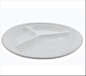 12 Inch Compostable Compartment Plates