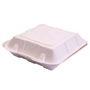 9x9 Inch Compostable Burger Box