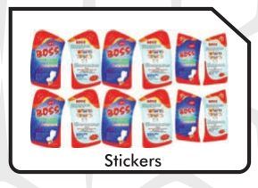 Hanging Sticker Digital Printing Services