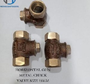 15mm Horizontal Gun Metal Check Valve