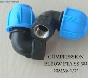 20mm x 15mm Compression Ss 304 Elbow