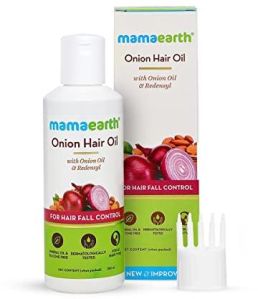 Mamaearth onion hair oil