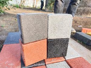 Square paver block