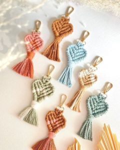 Macrame keychains