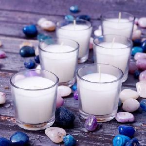 Small Scented Glass Jar Candle