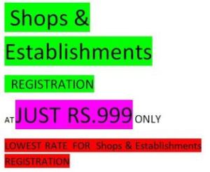 Shop & Establisment Registration Services