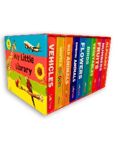 My Little Library- Boxset Of 10 Board Books For Kids