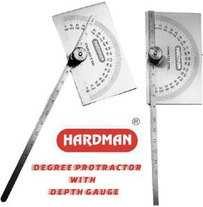 Degree Protractor Cum Depth Gauge