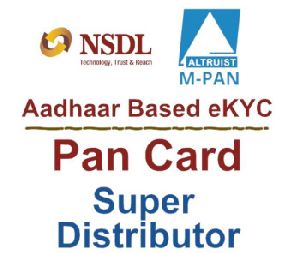 Nsdl Aadhaar Based Ekyc Pan Card Super Distributor Id