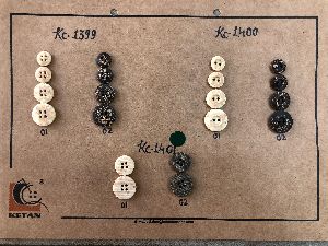 Imitation Wood and Coconut Buttons
