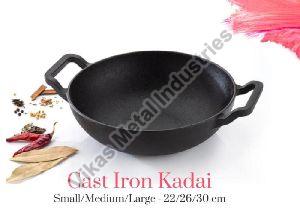 Cast Iron Black Kadhai
