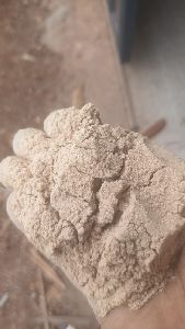 Brown rubber wood powder for agarbatti