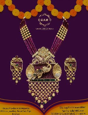 Designer Long Jewellery Set
