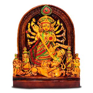 Handmade Handpainted Maa Durga Idol Manufacturer