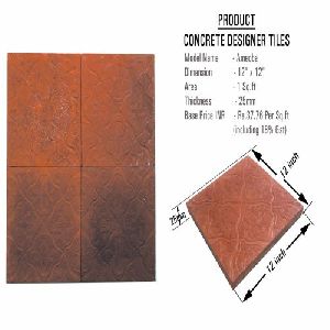 Ameoba Concrete Designer Tiles