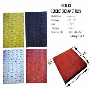 Jasmine Concrete Designer Tiles