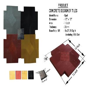 Opel Concrete Designer Tiles