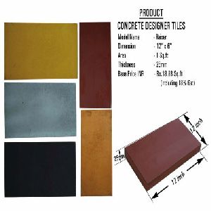 Raiser Concrete Designer Tiles