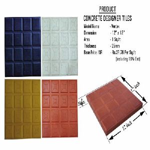 Vertex Concrete Designer Tiles