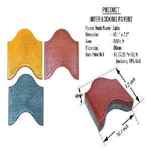 Alpha Interlocking Paver Blocks