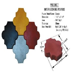 Classic Interlocking Paver Blocks