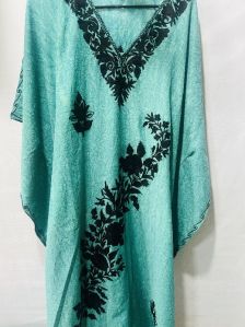 arab women kaftan kashmiri