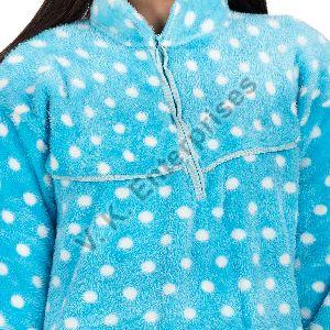 Women Winter Nighty with Hudd