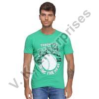 Mens Printed Round Neck T-Shirts