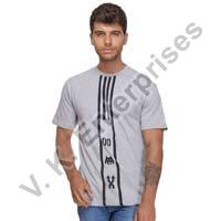 Mens Printed Round Neck T-Shirts