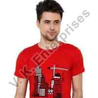 Men\'s Round Neck Plain T-shirts