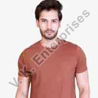 Men\'s Round Neck Plain T-shirts