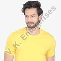 Men\'s Round Neck Plain T-shirts